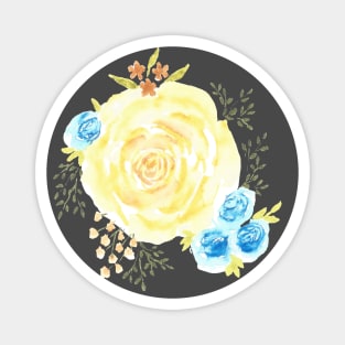 Yellow Rose Magnet